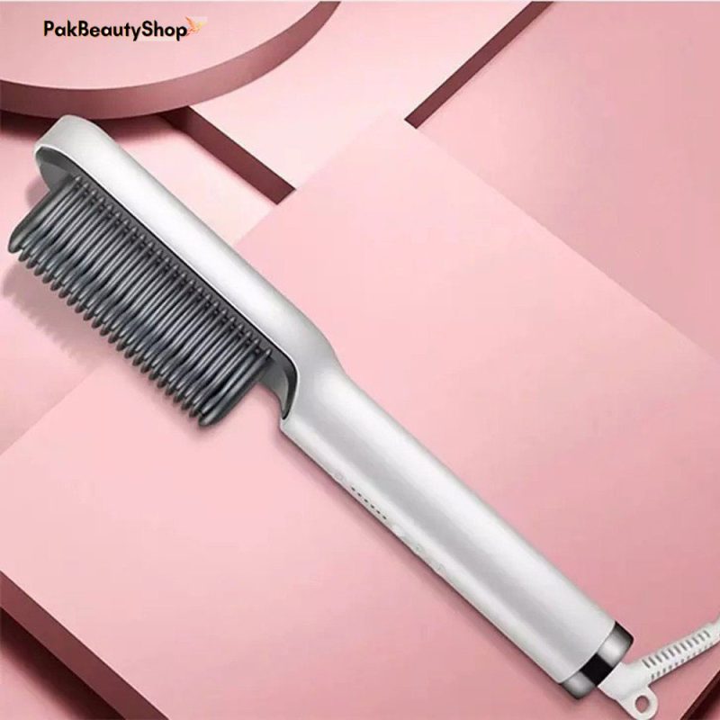 Hair Flat Iron Brush Price In Pakistan | Hair Straightener Iron Brush