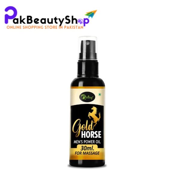 Gold Horse Ayurvedic Spray Oil for Men