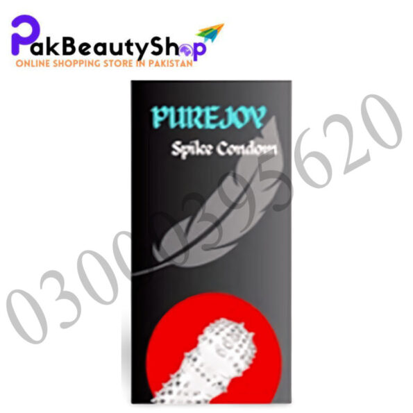 Purejoy Dotted Spike Condom In Pakistan