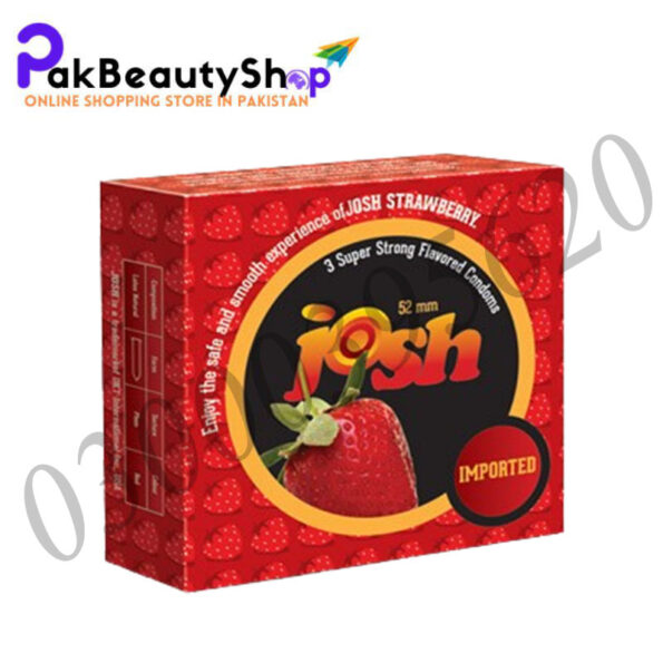 Sathi Josh Strawberry Condom In Pakistan