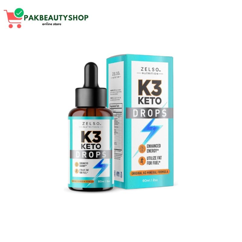 Zelso K3 Keto Drops Price In Pakistan