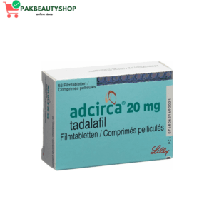 Adcirca 20Mg Tablets in Pakistan: Price, Benefits & Usage