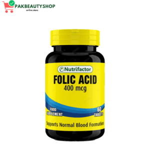 Nutrifactor Folic Acid Tablets Price in Pakistan | Buy Now