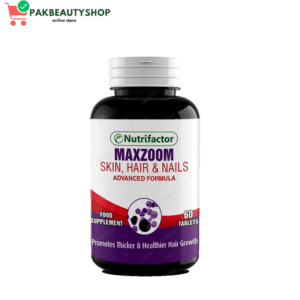Nutrifactor Maxzoom Tablets Price in Pakistan – 21 Nutrients for Hair